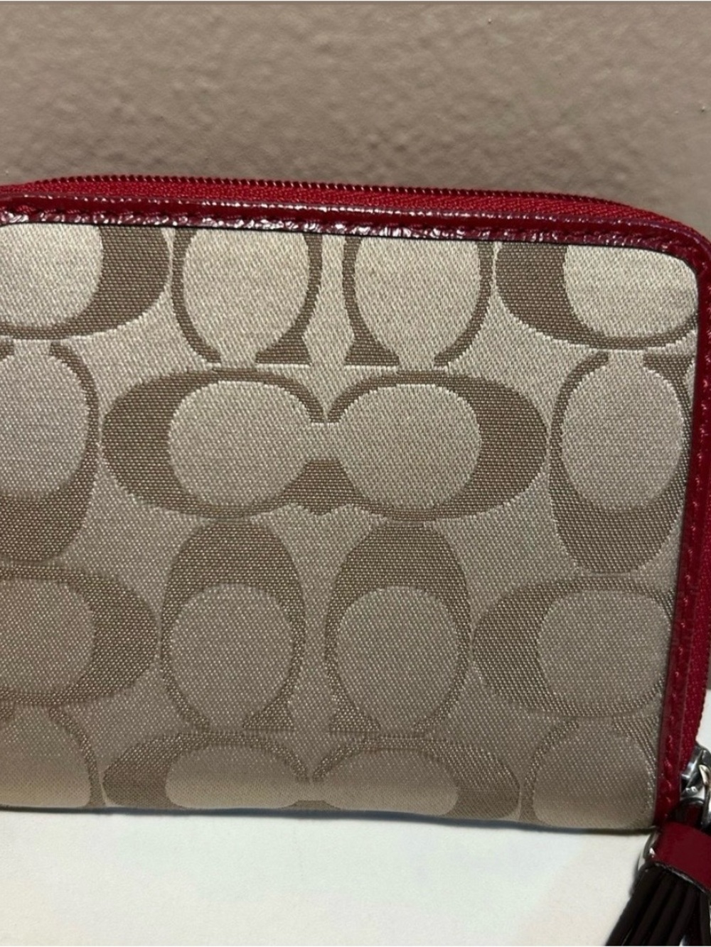 EUC!! Coach Poppy Wallet/ Wristlet - Picture 3 of 8